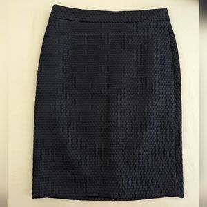 J Crew No. 2 Pencil Skirt in Matelasse